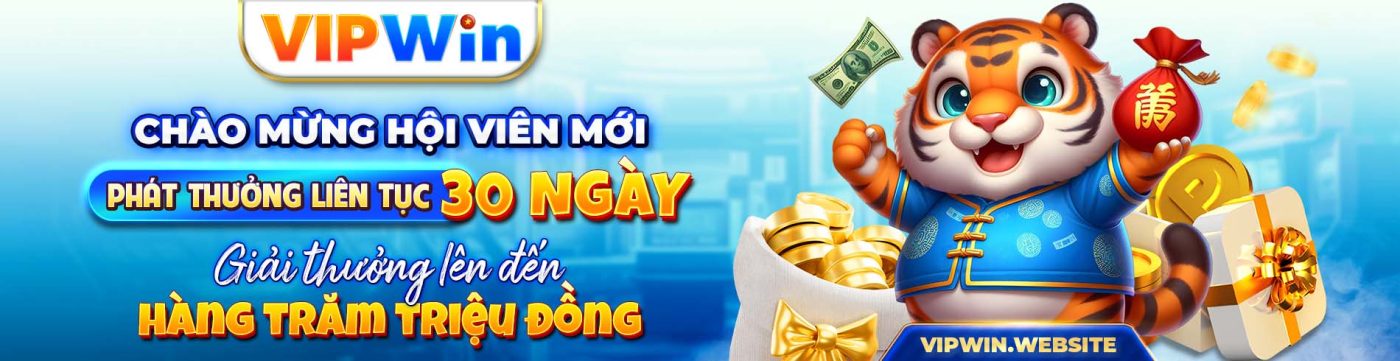 Banner vipwin chất lượng cực tốt