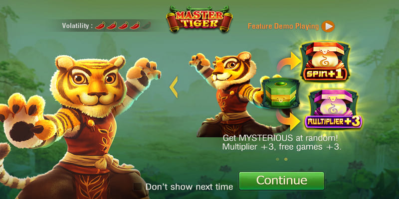 Master Tiger - Trò chơi nổ hũ hấp dẫn trên nền tảng VIPWin